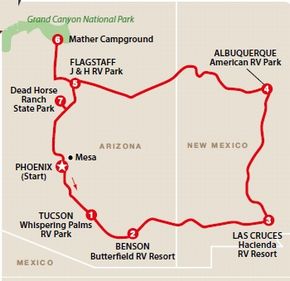 Itinerari in camper: Arizona e New Mexico con il Grand Canyon